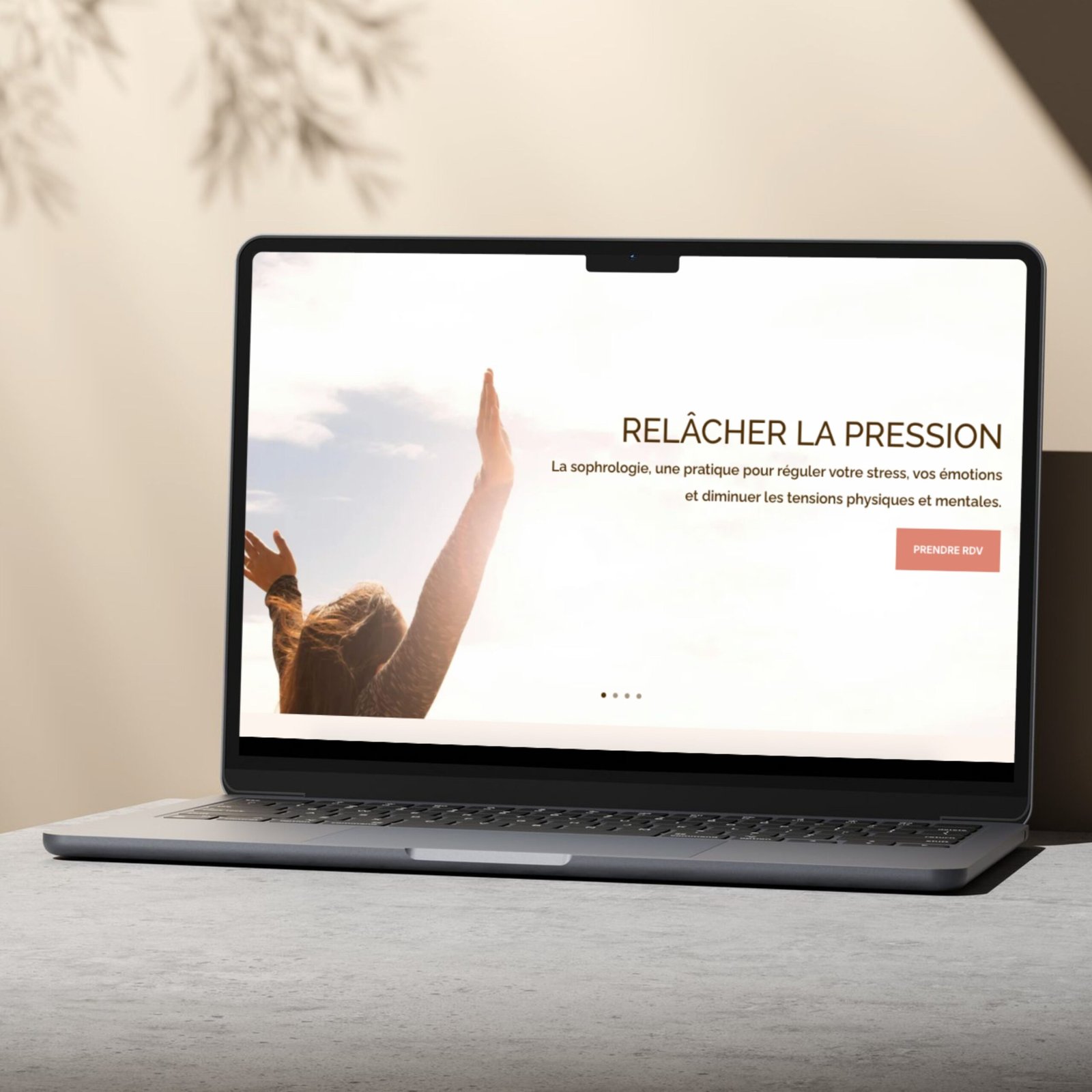Page web sophrologie