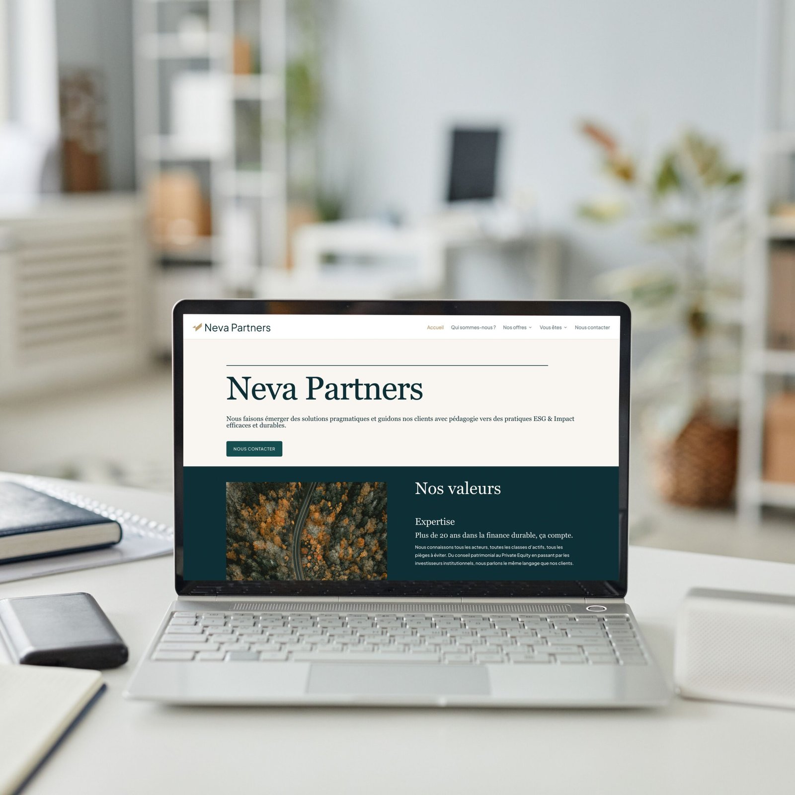 Site web Neva Partners
