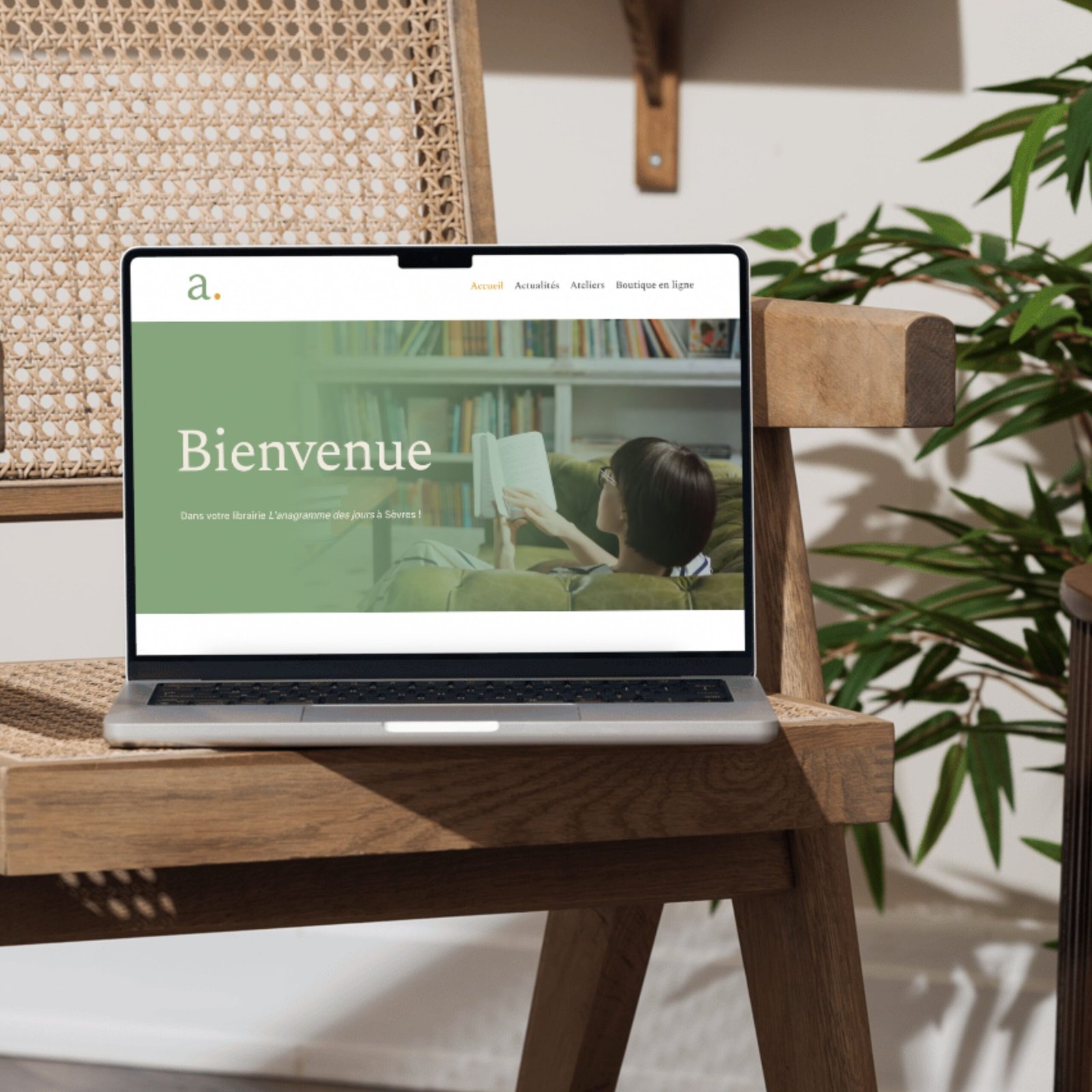Réalisation Librairie l'a.nagramme des jours